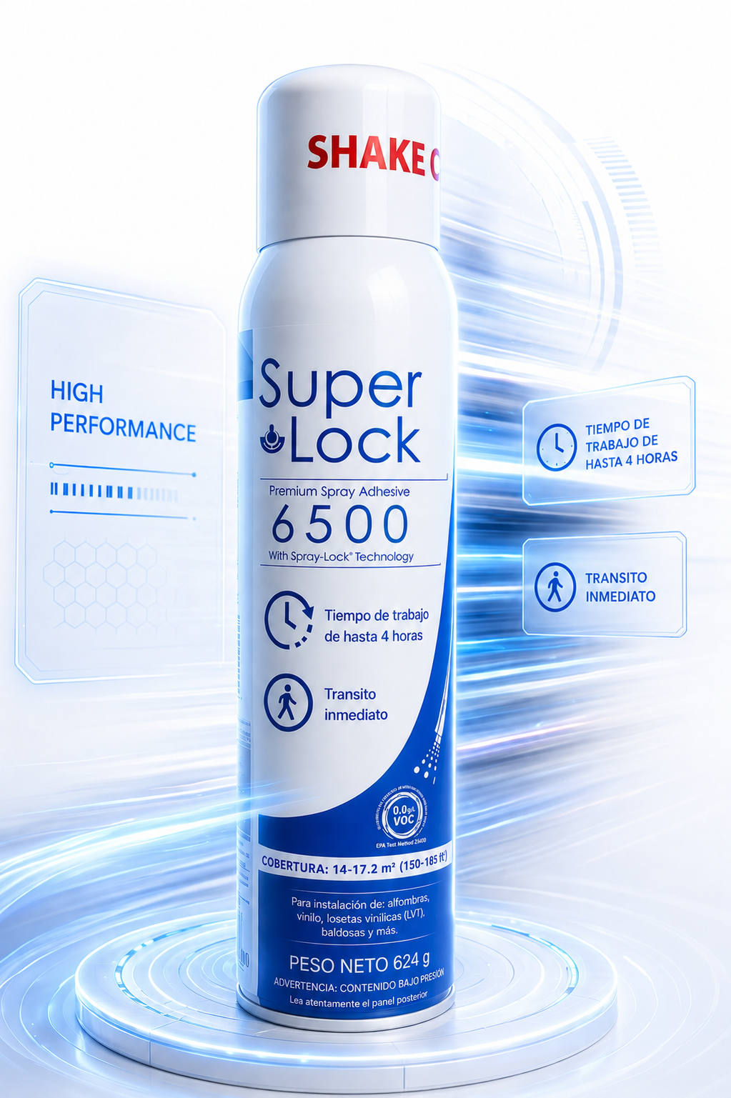Lata Super Lock 6500 Premium Spray Adhesive